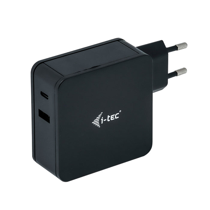 Usb-C Charger 60W + Usb-A 12W