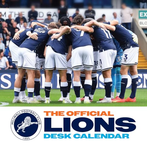 The Official Millwall Fc Desk Calendar 2024