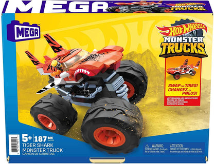 Mega Construx Hot Wheels Monster Trucks   Tiger Shark