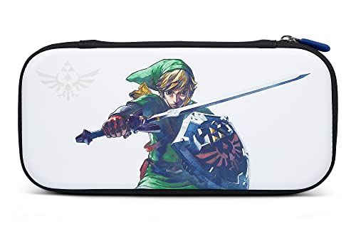 PowerA Slim Case for Nintendo Switch - OLED Model, Nintendo Switch or Nintendo Switch Lite - Master Sword Defense