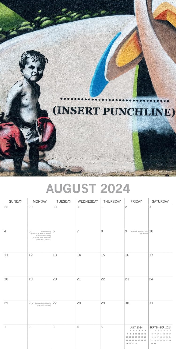 Kalender - 2024 Banksy