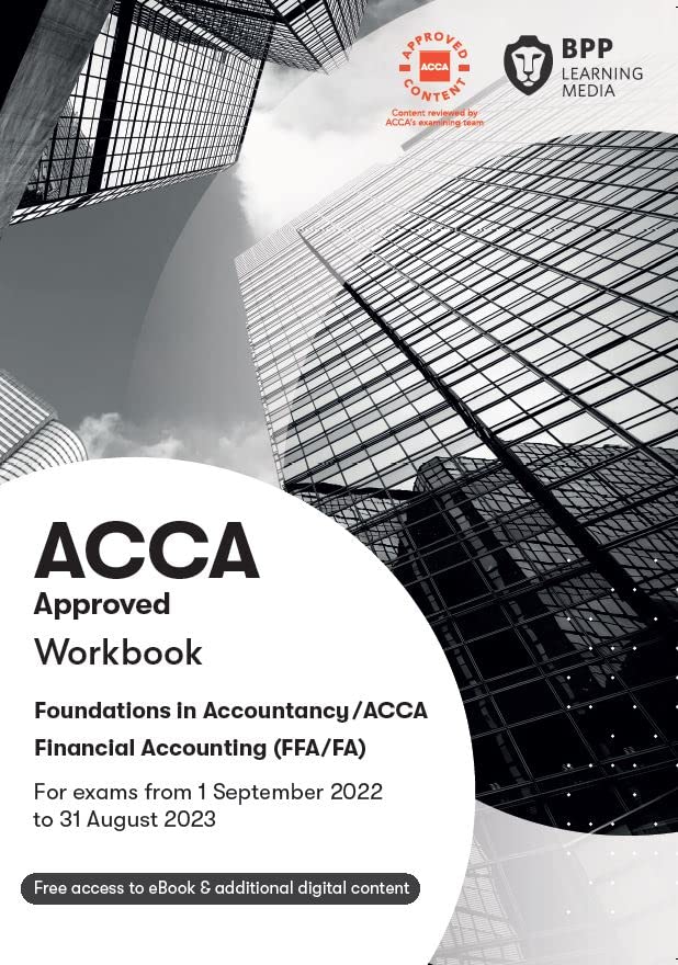 FIA Foundations of Financial Accounting FFA (ACCA F3)