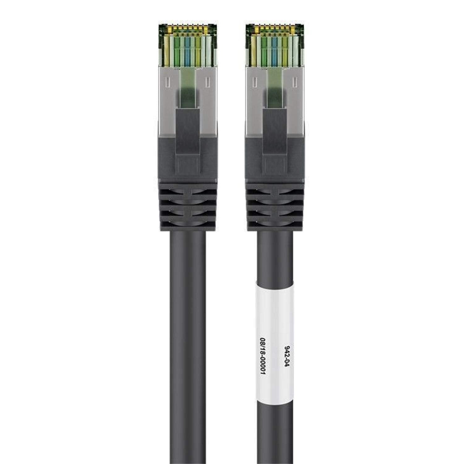 Goobay CAT 8.1 Patch Cord, S/FTP (PiMF), black, 0.5m