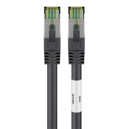 Goobay CAT 8.1 Patch Cord, S/FTP (PiMF), black, 0.5m