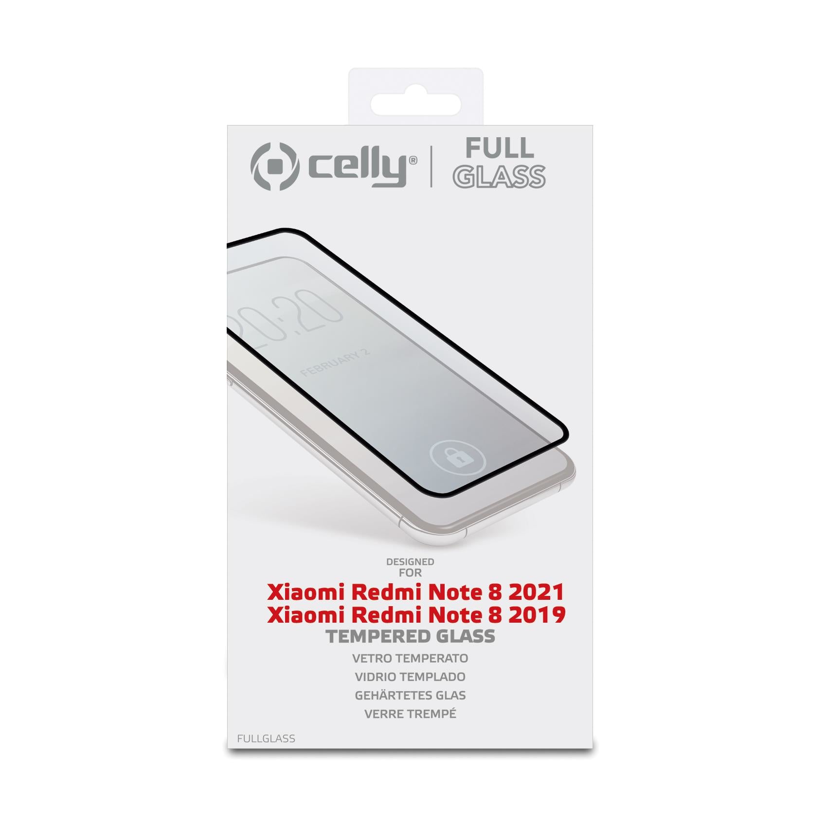 Full Glass Redmi Note 8 2021/2019