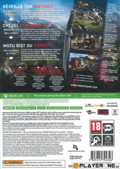 Xbox 360 - Far Cry 4 LIMITED EDITION
