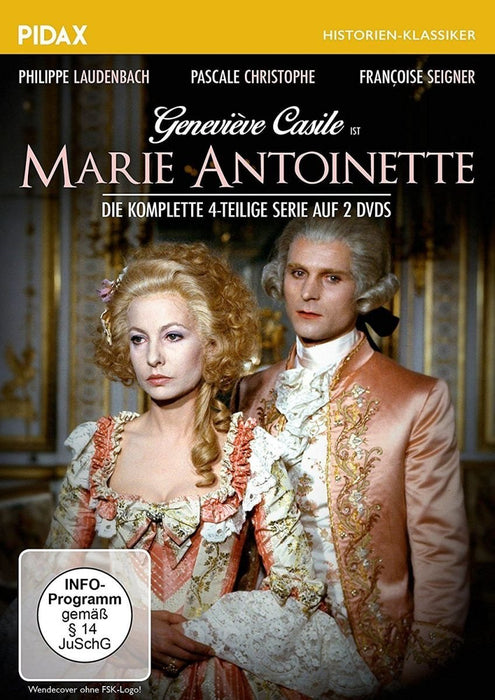 Marie Antoinette / Der komplette, aufwändige und realistische Historien-Vierteiler über das tragische Leben der französischen Königin (Pidax Historien-Klassiker)