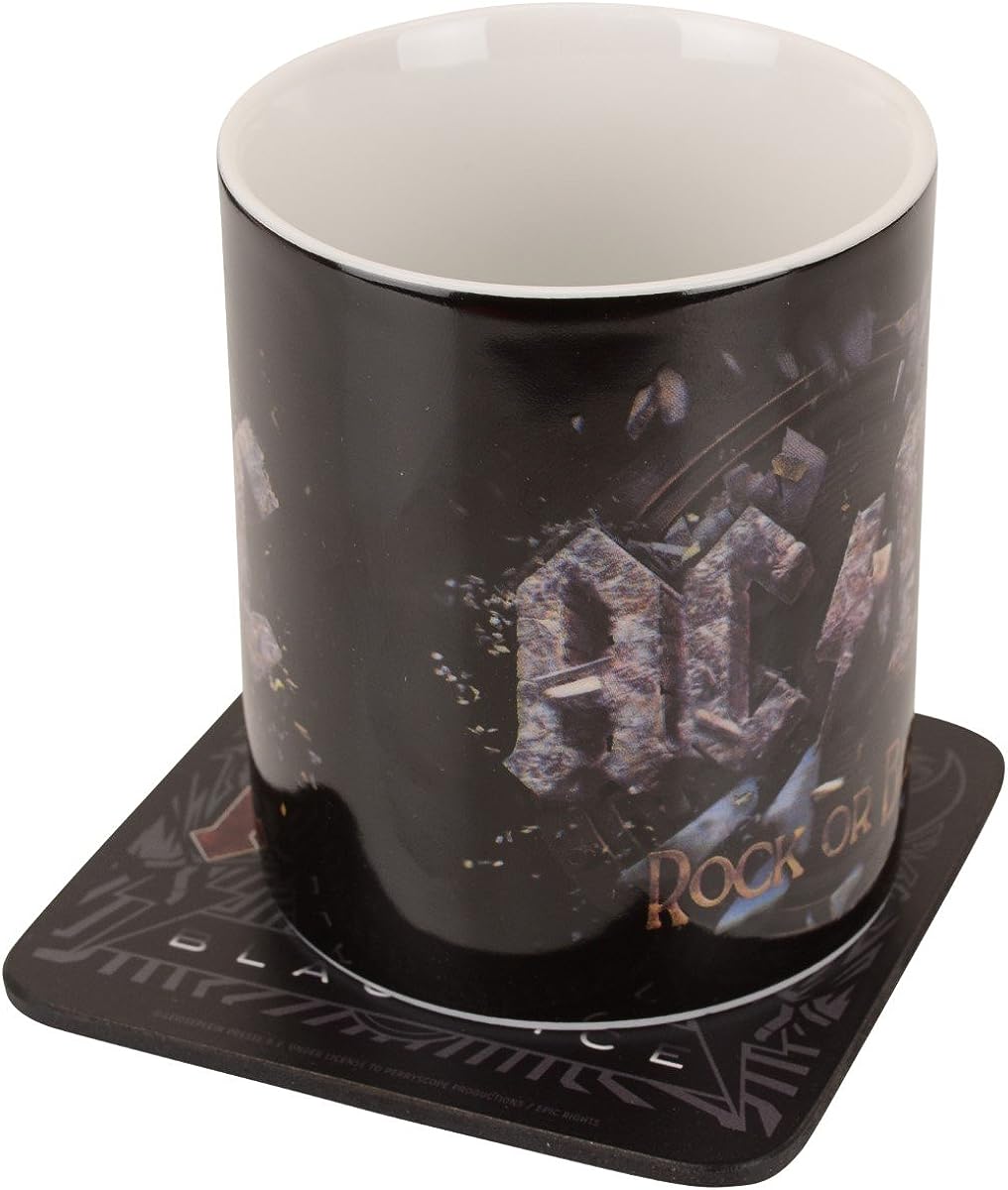 AC/DC black ice saucer