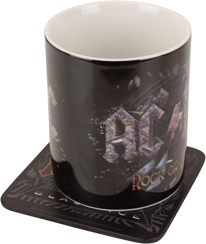 AC/DC black ice saucer