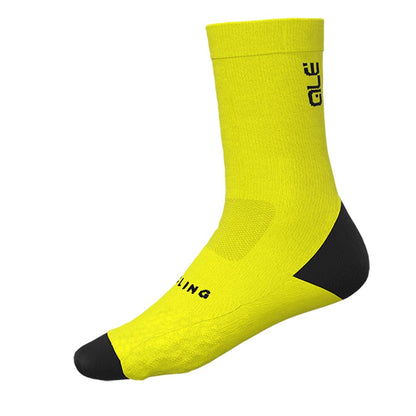 Alé Clothing Digitopress Cupron 16cm Socks Yellow M/40-43