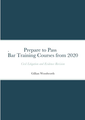 Bar Training Courses Revision Prepare to Pass Civil Litigation and Evidence from 2020