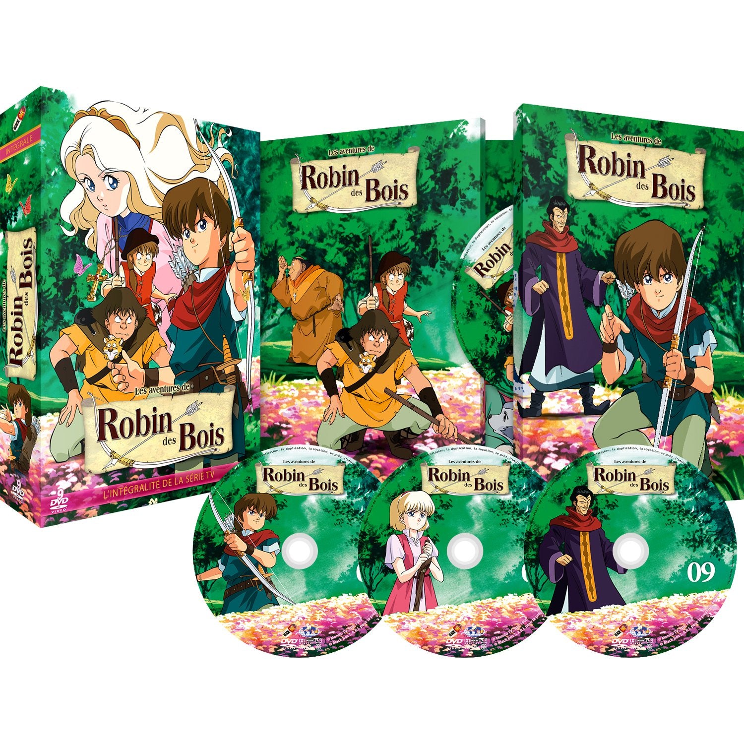 Coffret intégrale robin des bois