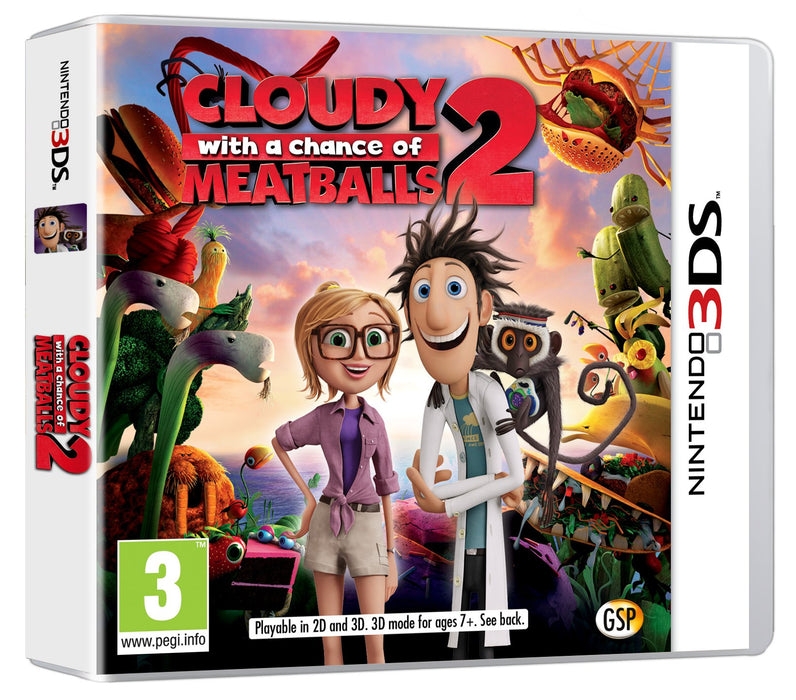 Cloudy with a Chance of Meatballs 2 (Nintendo 3DS)