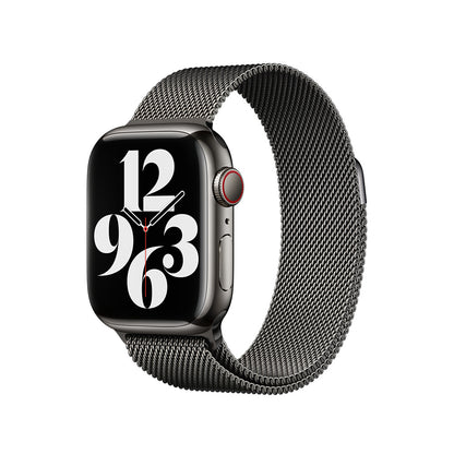 Apple Milanaise 41 mm Smartwatch-Armband graphit