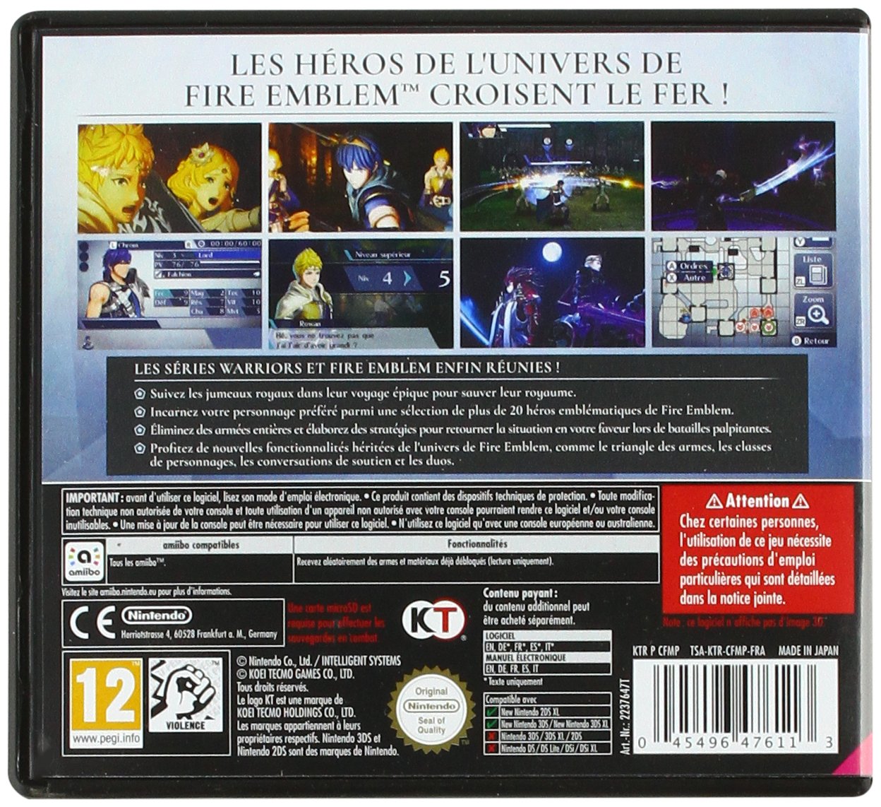 Fire Emblem Warriors pour New Nintendo 3DS/2DS XL