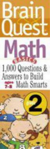 Brain Quest 2nd Grade Math Q&A Cards