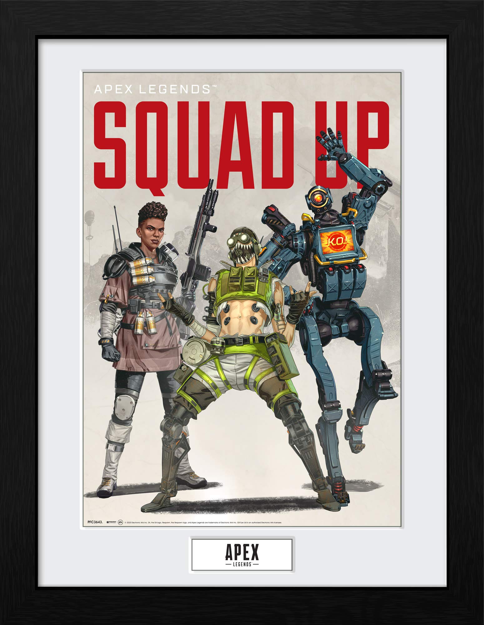 Apex Legends: Gb Eye - Squad Up (Framed Print 30X40 Cm / Stampa In Cornice)
