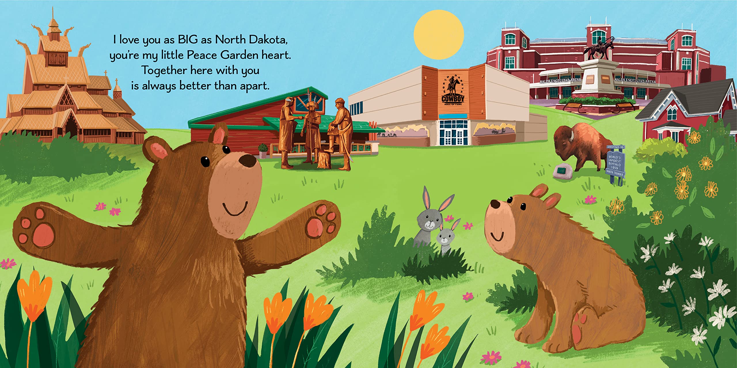 I Love You as Big as North Dakota