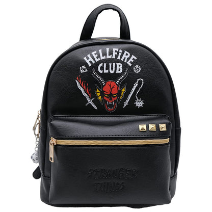 Red Robin Design Stranger Things Hellfire Club Backpack 28cm, Stranger Things Giftware, Hellfire Club Backpack, Adjustable Straps, Includes D&D Accessories