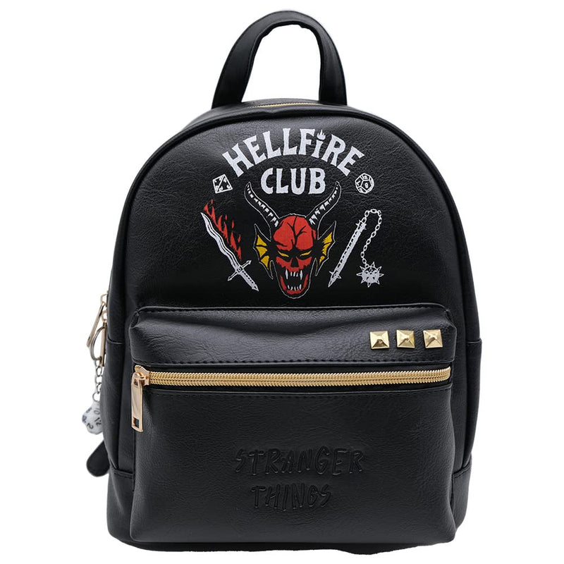 Red Robin Design Stranger Things Hellfire Club Backpack 28cm, Stranger Things Giftware, Hellfire Club Backpack, Adjustable Straps, Includes D&D Accessories
