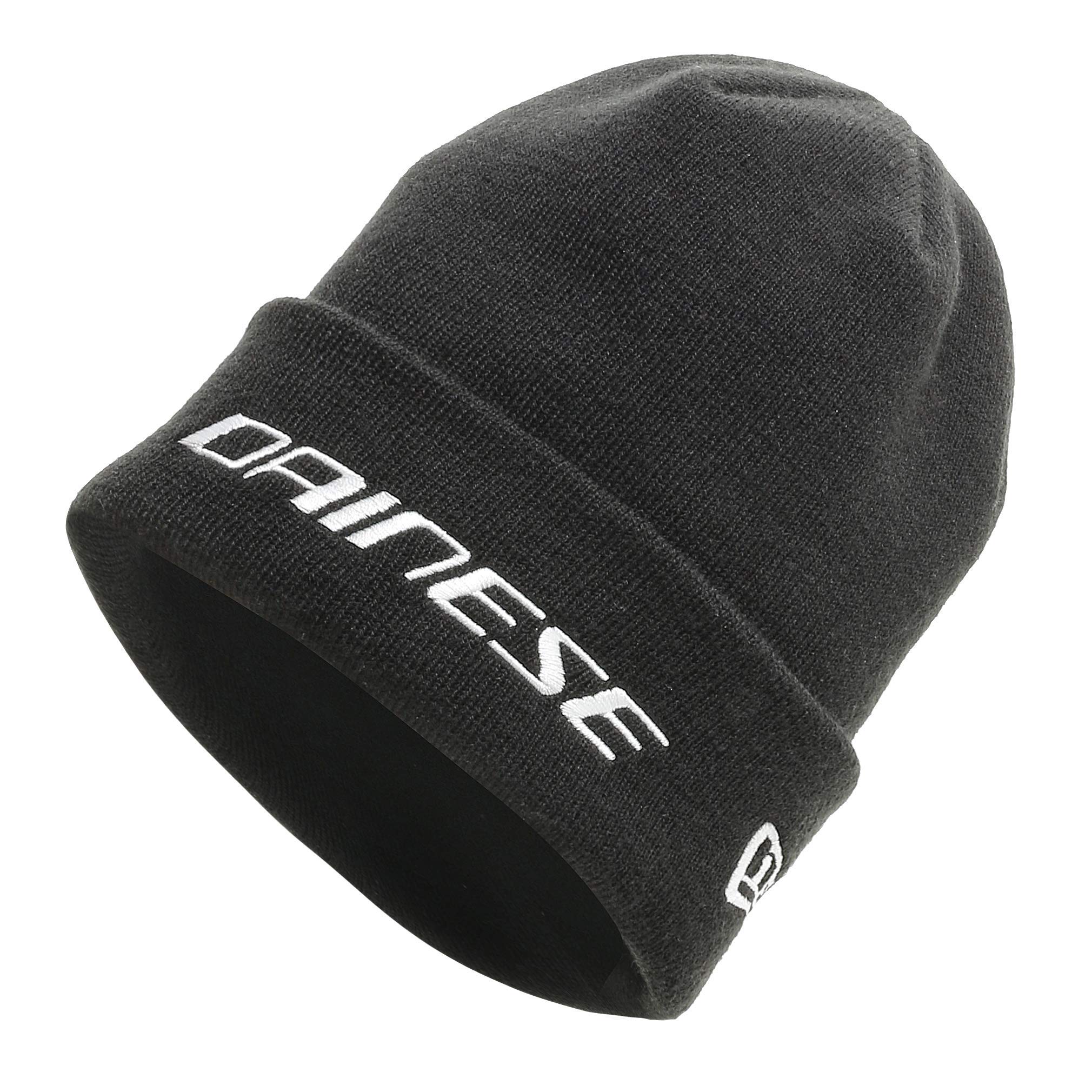 Dainese Unisex Cuff Beanie Winter Beanie One Size Black