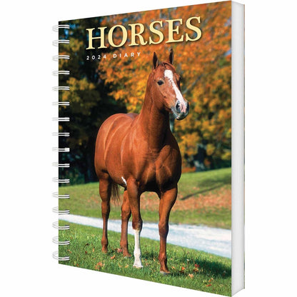 2024 Horses A5 Engagement Diary
