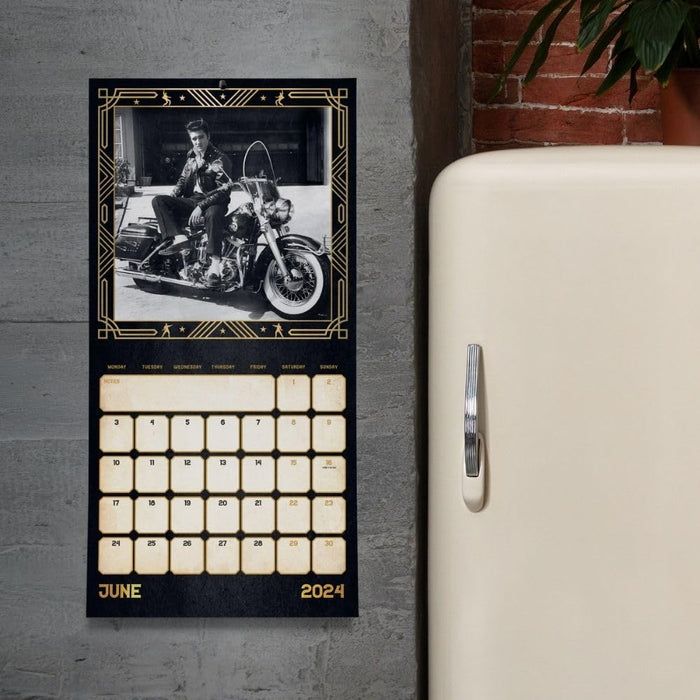 Elvis Presley 2024 Square Wall Calendar