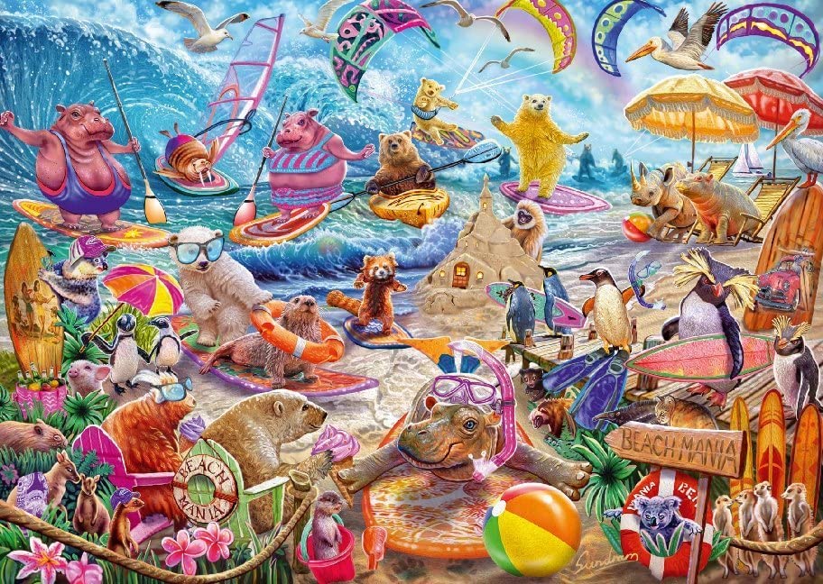 Steve Sundram: Beach Mania (1000Pc)