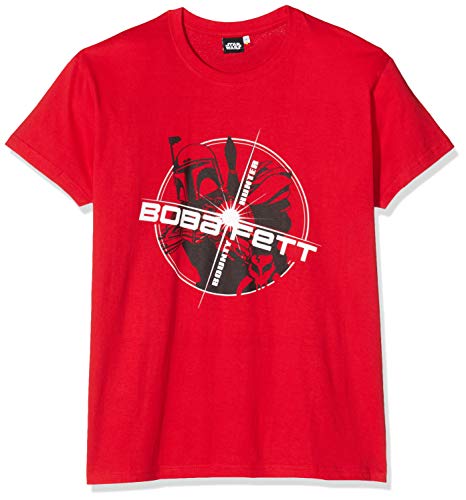 STAR WARS - T-Shirt Boba Fett Bounty Hunter - Red