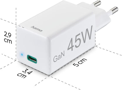 Hama 00201653 mobile device charger White AC Fast charging Indoor