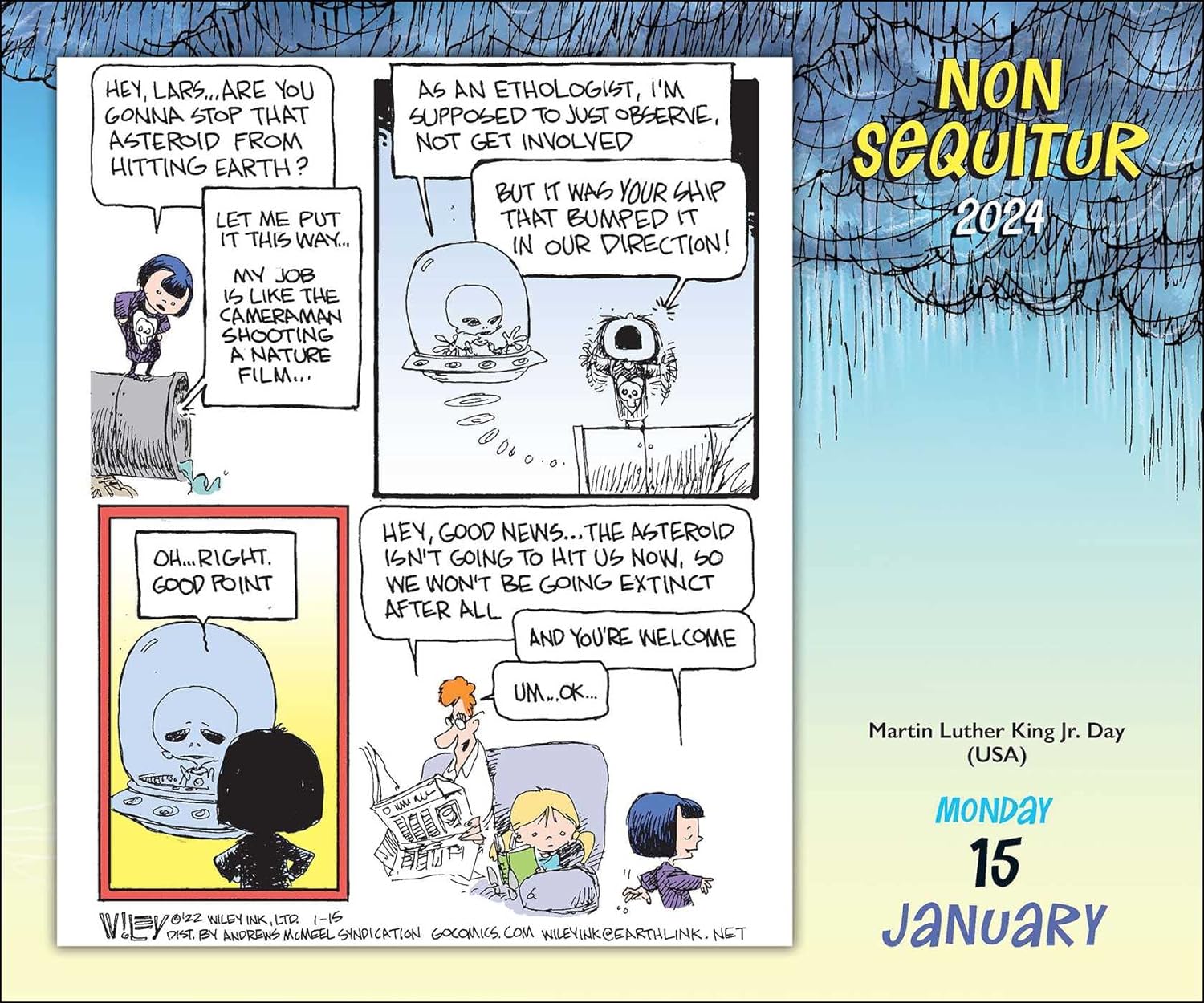 Box - Cal 24 Non Sequitur Day To Day