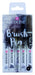 EcoLine Talens 5 Brush Pens Grey