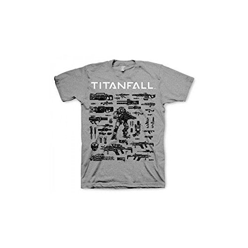 Titanfall - Choose your Weapon T-Shirt XL Sport Grey
