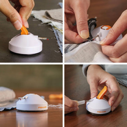 Fiskars Table Seam Ripper, Stainless Steel, White/Orange, Standard Table-Seam Ripper