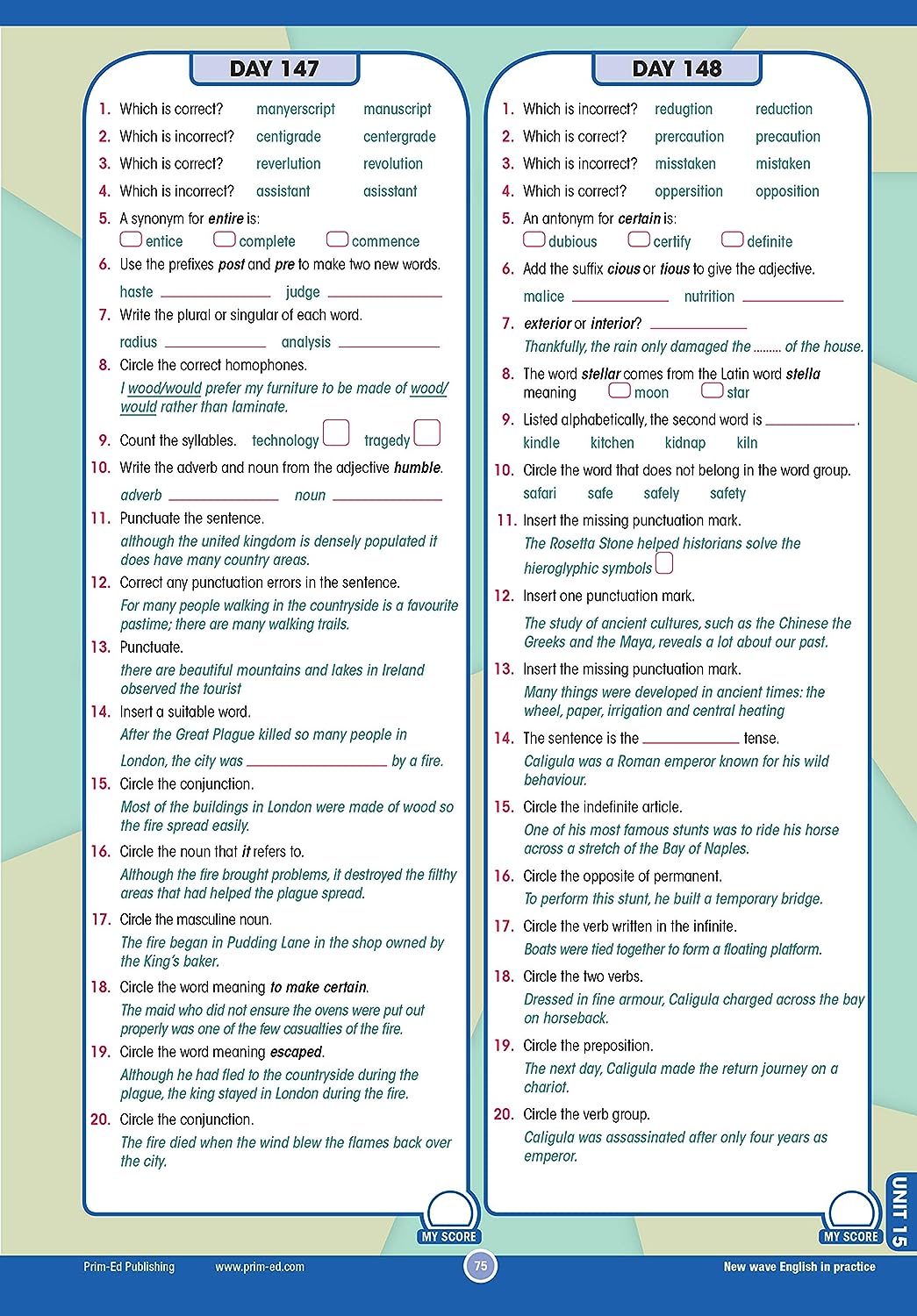New Wave English in Practice: Year 6 Extension
