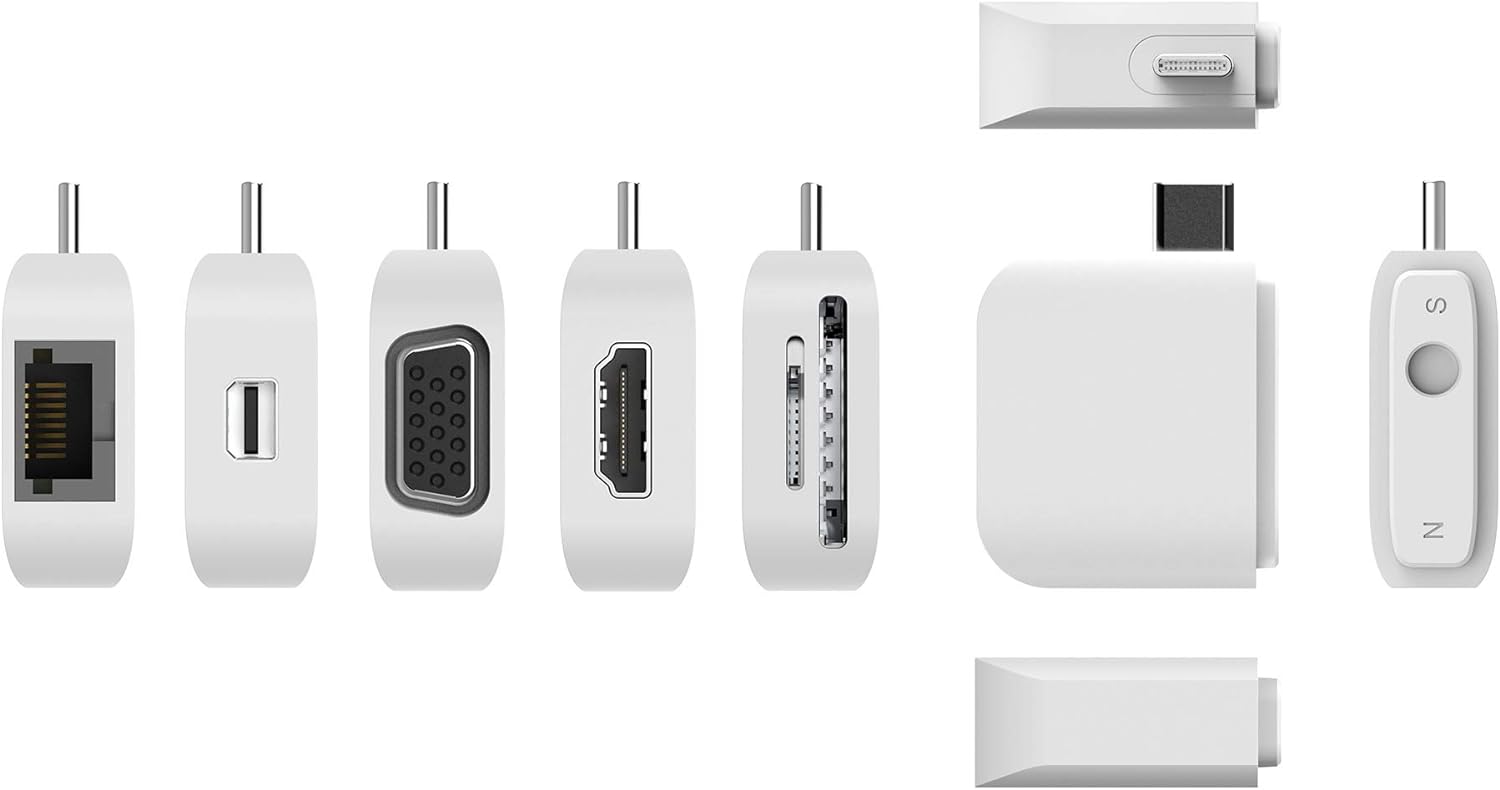 J5CREATE ULTRADRIVE Kit USB-C Multi-Display Modular Dock - Perfect Docking Station for MacBook, MacBook Air, MacBook Pro