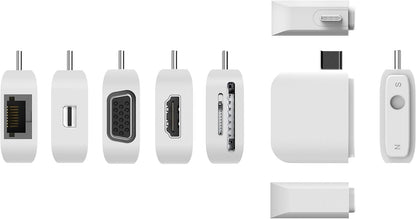 J5CREATE ULTRADRIVE Kit USB-C Multi-Display Modular Dock - Perfect Docking Station for MacBook, MacBook Air, MacBook Pro
