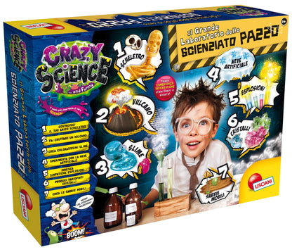 Lisciani: Crazy Science - Il Grande Laboratorio Dello Scienziato Pazzo