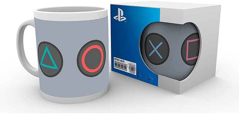 GB eye Playstation Buttons Mug