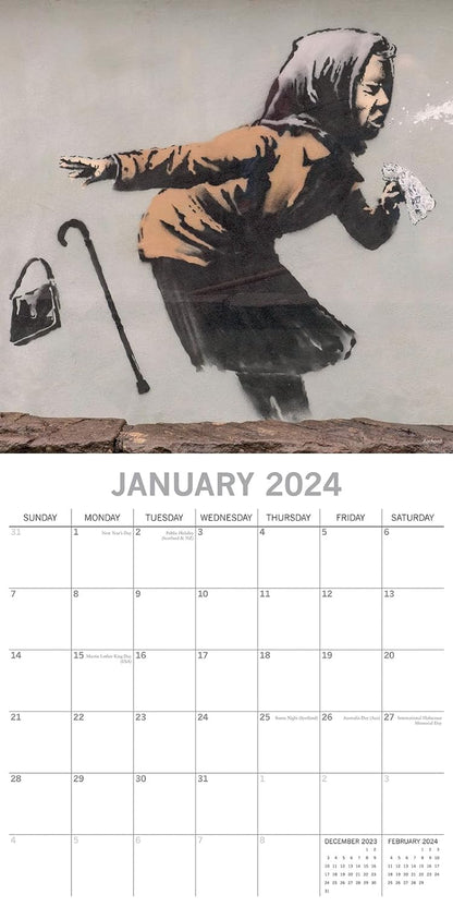 Kalender - 2024 Banksy