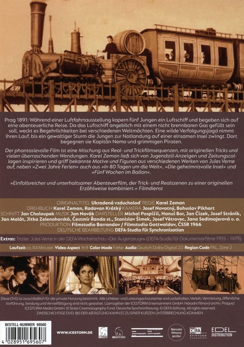 Das gestohlene Luftschiff - Karel Zeman Edition (mit DEFA-Synchronfassung)