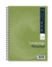 Hamelin - Cambridge Notebook A4 Recycled Card Cover Wirebound Ruled Margin 100 Pages (Pack 5) 400020196