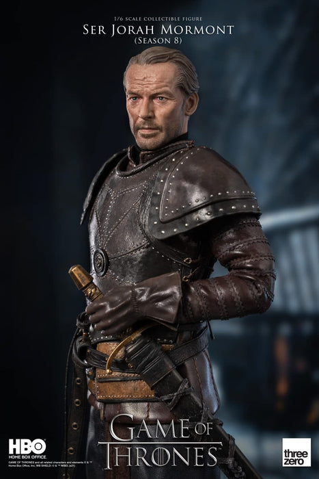 ThreeZero Game of Thrones: Ser Jorah Mormont (Season 8) 1:6 Scale Collectible Figure, Multicolor