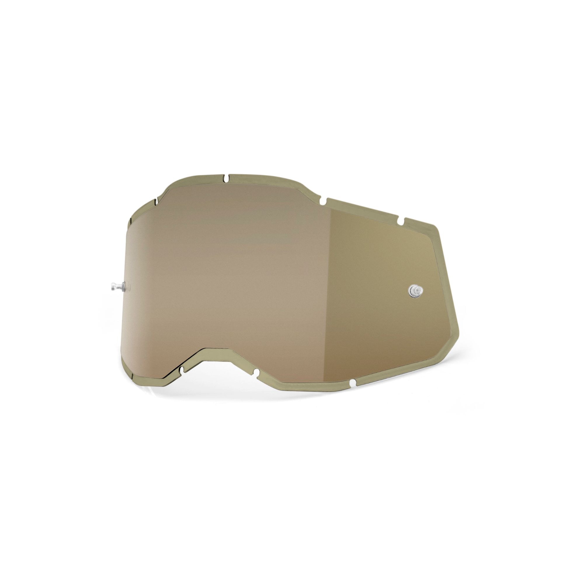 100% Racecraft 2 / Accuri 2 / Strata 2 Injected Replacement Lens - Olive