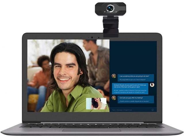 ENCORE EN-WB-FHD02 webcam 2 MP 1920 x 1080 pixels USB 2.0 Black
