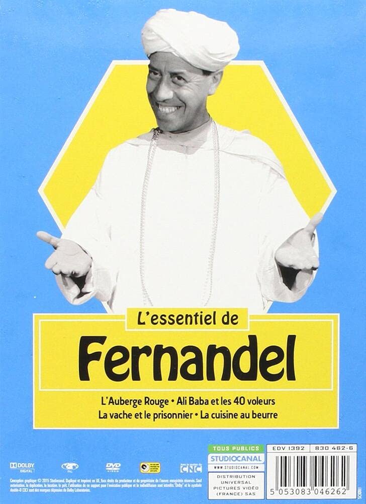 Coffret l'essentiel de fernandel 4 films