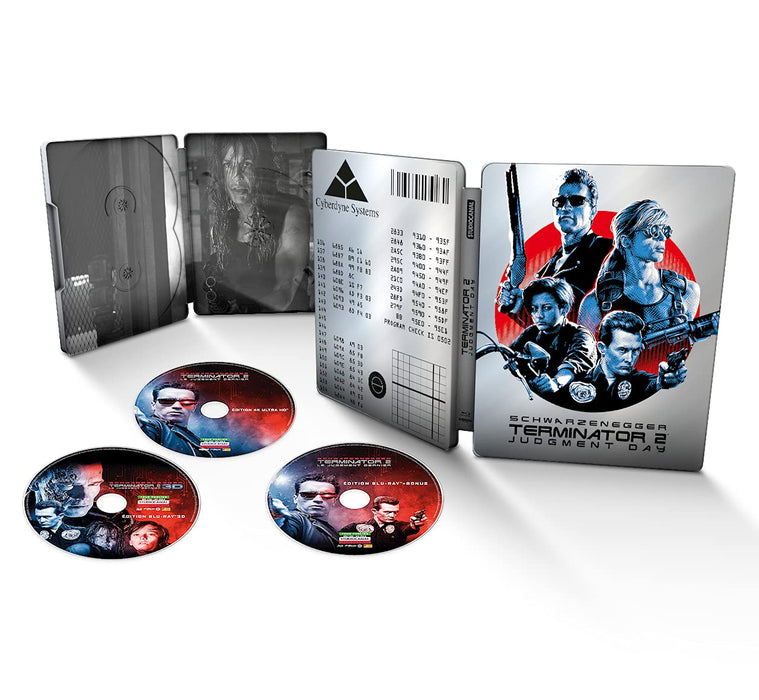 Terminator 2: Judgement Day - 30th Anniversary 4K Ultra HD SteelBook (includes 3D & Blu-ray)