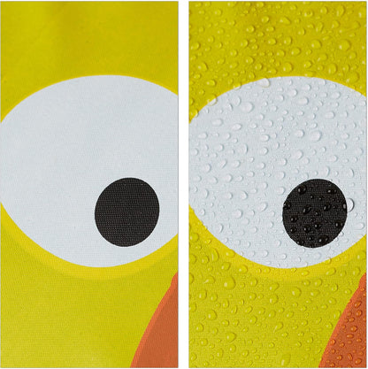 relaxdays Kinder-Regenschirm Lowe blau