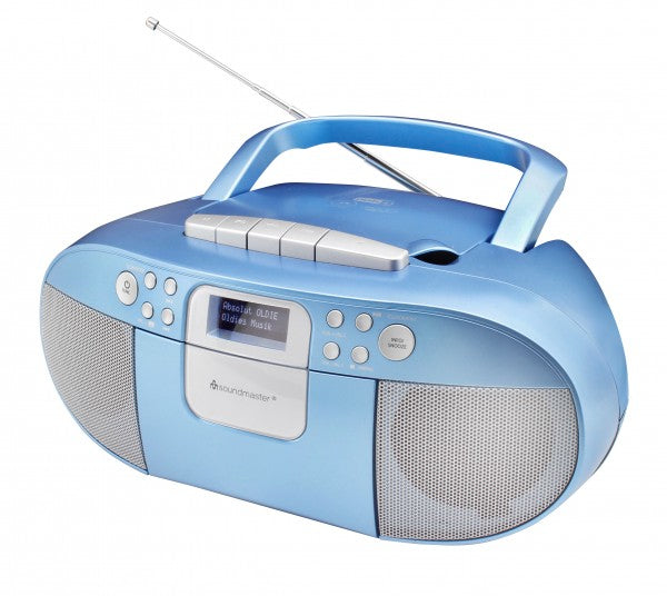Soundmaster SCD7800 Analog & digital 3 W Blue