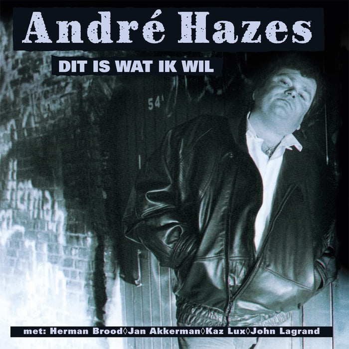 `Andre Hazes - Dit Is Wat Wil [LP] (LIMITED TRANSPARENT BLUE 180 Gram Audiophile Vinyl, limited, import)`